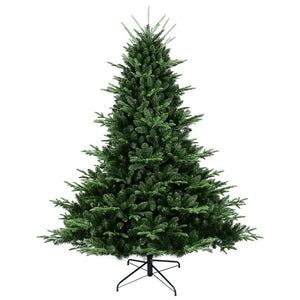 HomeRoots 9' Full Pine Christmas Tree - Lifelike, Easy Setup, Durable, Perfect for Holiday Décor & Gatherings! 713030