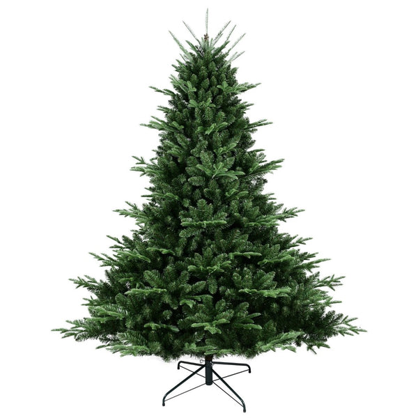 HomeRoots 9' Full Pine Christmas Tree - Lifelike, Easy Setup, Durable, Perfect for Holiday Décor & Gatherings! 713030