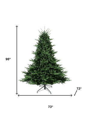 HomeRoots 9' Full Pine Christmas Tree - Lifelike, Easy Setup, Durable, Perfect for Holiday Décor & Gatherings! 713030