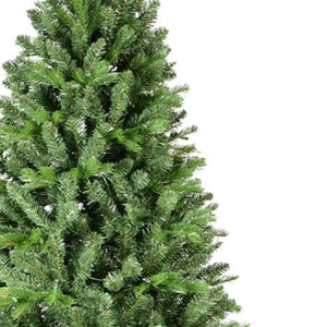 HomeRoots 7' Full Pine Christmas Tree - Lifelike, Easy Setup Holiday Decor with Hinged Branches for Any Space 713033