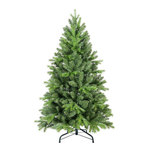 HomeRoots 7' Full Pine Christmas Tree - Lifelike, Easy Setup Holiday Decor with Hinged Branches for Any Space 713033