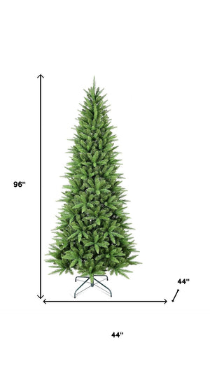 HomeRoots 9' Full Pine Christmas Tree - Lifelike, Dense Foliage for Elegant Holiday Decor, Easy Setup & Storage 713041