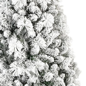 HomeRoots 9' White Full Pine Christmas Tree - Elegant Artificial Centerpiece for Modern Holiday Decor & Charm 713061