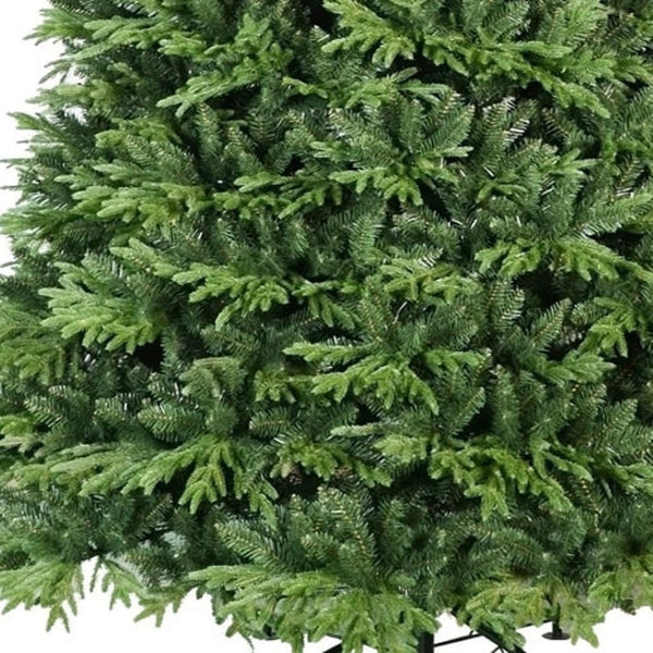 HomeRoots 7.5' Full Pine Christmas Tree - Lifelike, Easy-Setup PVC Holiday Centerpiece for Festive Decor 713065