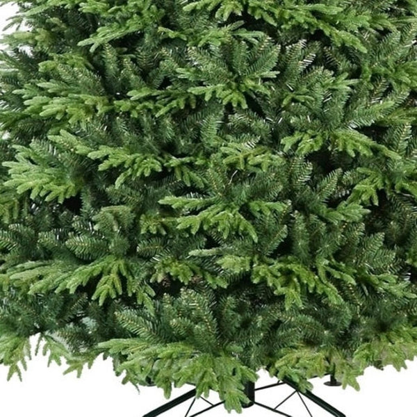 HomeRoots 5' Flocked Pine Christmas Tree – Pre-Lit, Snow-Dusted Branches for a Charming Winter Wonderland Look 60 713066