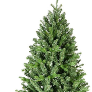 HomeRoots 6' Pre Lit Full Pine Christmas Tree - Lifelike, Easy Assembly, LED Illuminated, Durable & Versatile Decor 713080