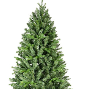 HomeRoots 6' Pre Lit Full Pine Christmas Tree - Lifelike, Easy Assembly, LED Illuminated, Durable & Versatile Decor 713080