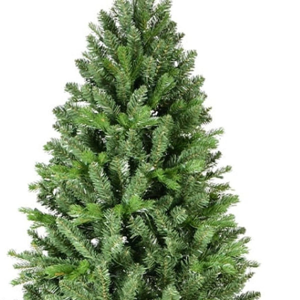 HomeRoots 7.5' Pre-Lit Full Pine Christmas Tree - Lush, Realistic Holiday Décor with 450 LED Lights & Easy Setup 713082