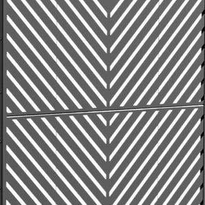 HomeRoots 72" Elegant White Metal Six-Panel Screen Room Divider for Privacy, Style, and Versatile Use 713107