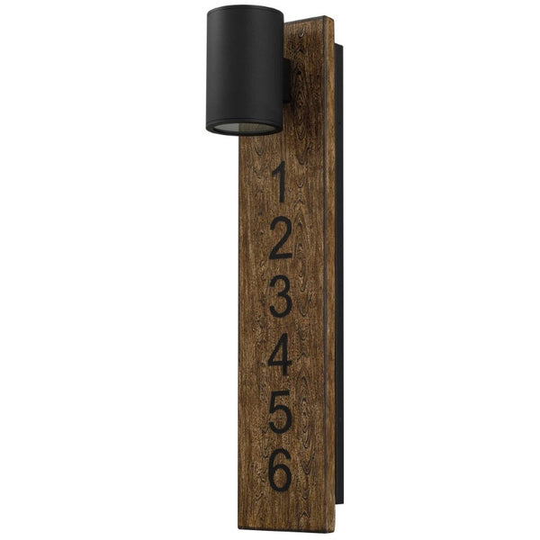 HomeRoots Black Dimmable Led Pendant Fixture for Outdoor Patio Porch and Entryway Ambiance 713126