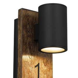 Black Dimmable Led Pendant Fixture for Outdoor Patio Porch and Entryway Ambiance