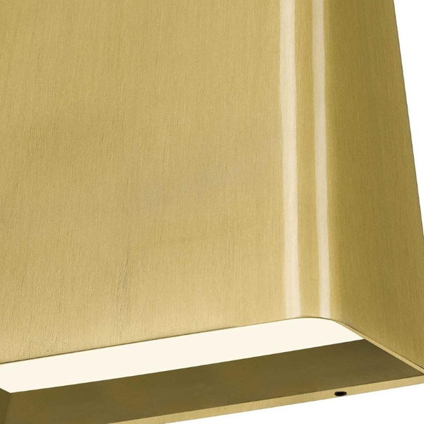 Brass Dimmable Led Pendant Lantern for Outdoor Porch Patio Entryway Elegant Ambient Glow