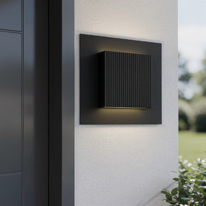 Black Dimmable Led Pendant Outdoor Hanging Lantern for Porch Patio Entryway