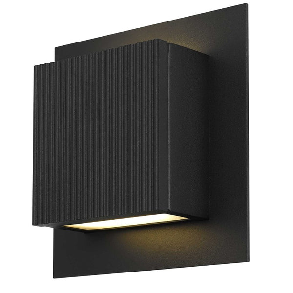HomeRoots Black Dimmable Led Pendant Outdoor Hanging Lantern for Patio Porch or Entryway 713164