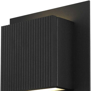 Black Dimmable Led Pendant Outdoor Hanging Lantern for Patio Porch or Entryway