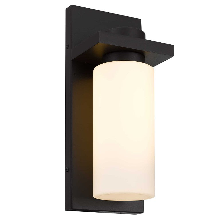 HomeRoots Bronze Dimmable Led Pendant Lantern for Outdoor Patio Colorful Hanging Decor 713176