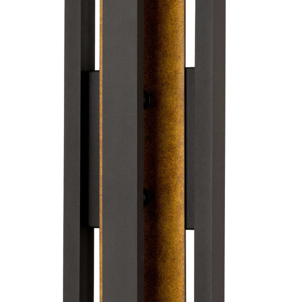 Bronze Dimmable Led Pendant Lantern for Covered Patio Porch and Entryway Decor