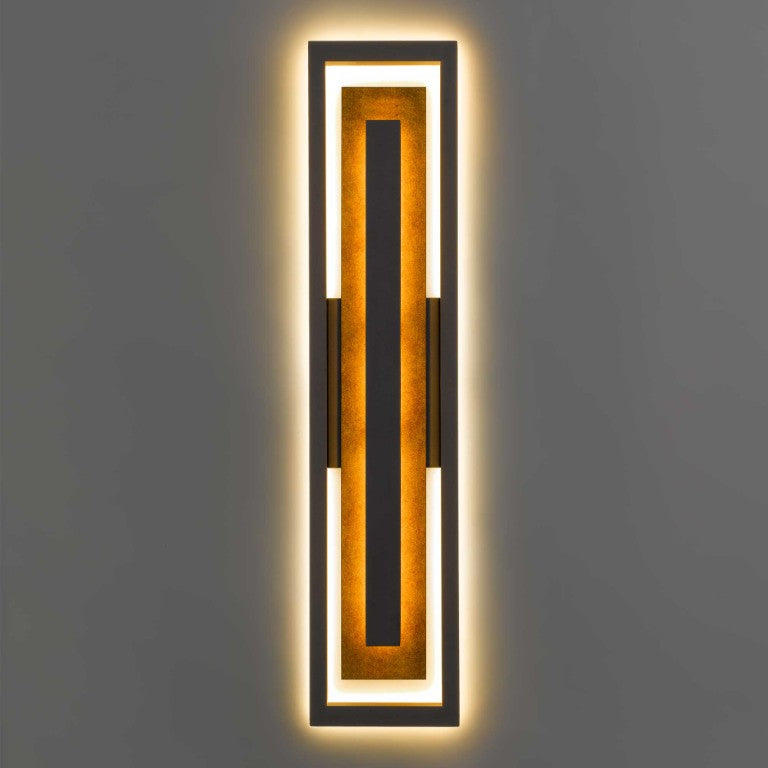 HomeRoots Bronze Dimmable Led Pendant Lantern for Porch Patio and Covered Entryway Spaces 713184