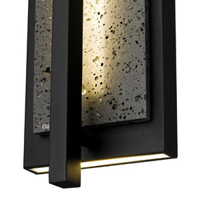 Black Dimmable Led Pendant Fixture for Outdoor Porch Patio and Entryway Spaces