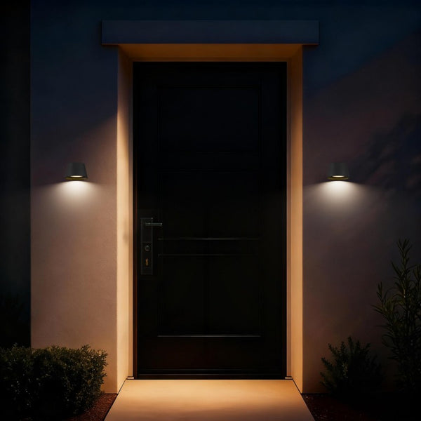 Black Dimmable Led Pendant Fixture for Porch Patio and Outdoor Entertaining Spaces