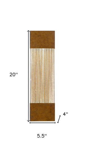Brass Crackled Glass Dimmable Led Pendant Lantern for Porch and Patio Spaces