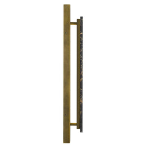 Brass Dimmable Led Pendant Lantern for Outdoor Porch Patio Entryway Elegant Ambient Glow