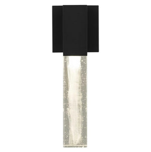 Black Dimmable Led Pendant Lantern for Outdoor Porch Patio Entryway Transparent Globe Decor