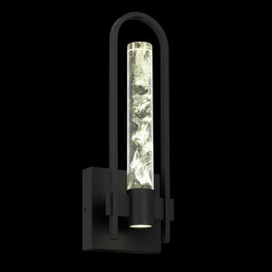 Black Dimmable Led Pendant Lantern for Outdoor Porch Patio Entryway Transparent Globe Decor