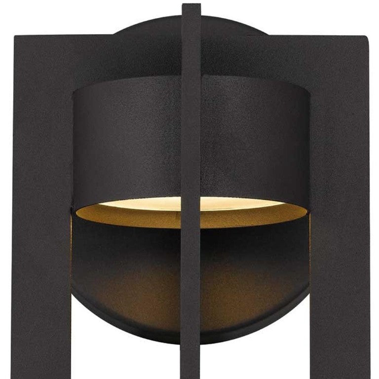Bronze Dimmable Led Pendant Lantern Weatherproof Porch and Patio Hanging Fixture