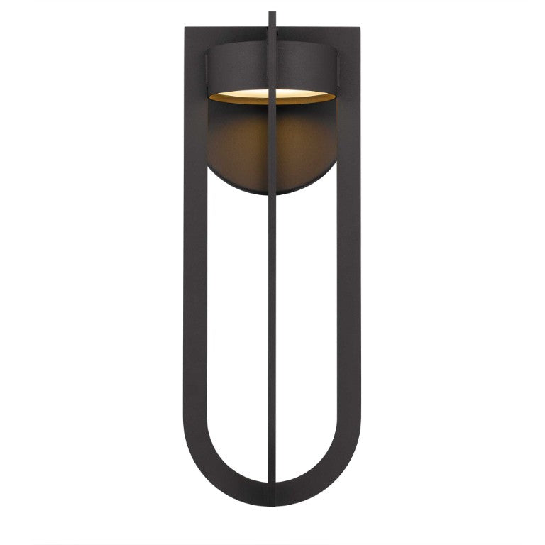 HomeRoots Bronze Dimmable Led Pendant Lantern for Covered Porch Patio or Entryway Decor 713223