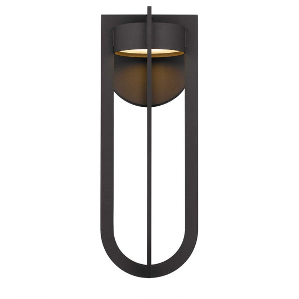 HomeRoots Bronze Dimmable Led Pendant Lantern for Covered Porch Patio or Entryway Decor 713223