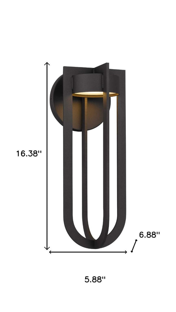 Bronze Dimmable Led Pendant Lantern for Covered Porch Patio or Entryway Decor