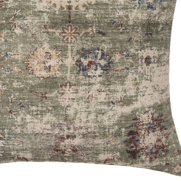 HomeRoots 24" Beige Wool Throw Pillow Cover – Cozy, Durable, and Customizable for Stylish Home Décor Refresh 713450