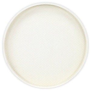 HomeRoots Set of Two Light Brown Faux Wicker Rectangular Trays - Stylish, Durable, and Perfect for Serving! 713548