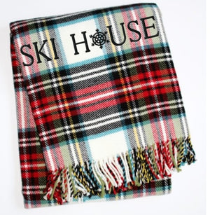 HomeRoots 55" Sage & White Cotton Blend Throw Blanket with Embroidery & Fringe - Perfect for Cozy Lake House Décor 713573