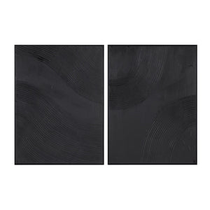 Crestview Collection Black Ways Wall Decor By Crestview - Elegant China Art Piece For Stunning Home Interiors   Cvtop3319