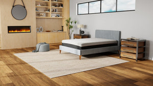 English Elm Copper Infused Plush Hybrid Mattress with Pocketed Coils and Cooling Foam Cover B047P300734