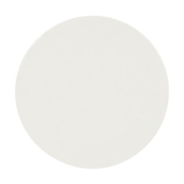 HomeRoots 48" White Faux Marble Coffee Table – Modern Block Design for Stylish Living Rooms & Easy Care 714206