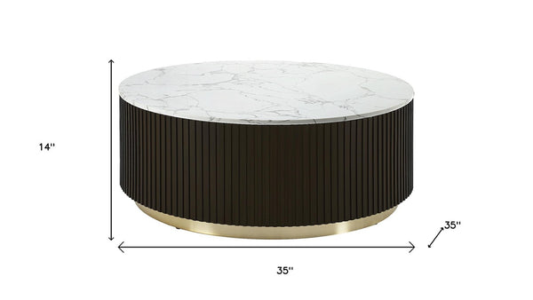 HomeRoots 50" Gray Wood Hexagon Coffee Table with Distressed Finish for Rustic-Modern Living Room Style 714208