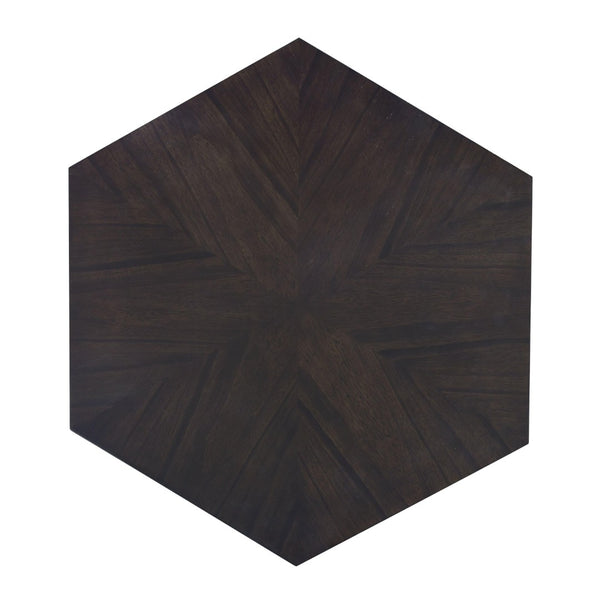 HomeRoots 47" White Wood Round Drum Coffee Table - Stylish Modern Centerpiece for Living Rooms & Offices 714211