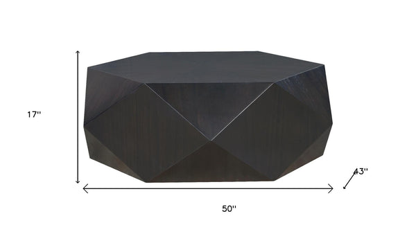 HomeRoots 47" White Wood Round Drum Coffee Table - Stylish Modern Centerpiece for Living Rooms & Offices 714211