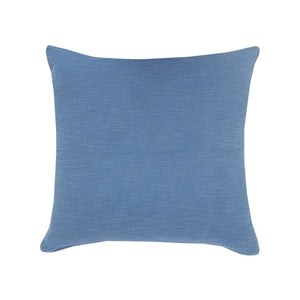 HomeRoots Set of Four 18" Blue & Green Diamond Cotton Lumbar Pillow Covers for Stylish Home Decor Accents 714230