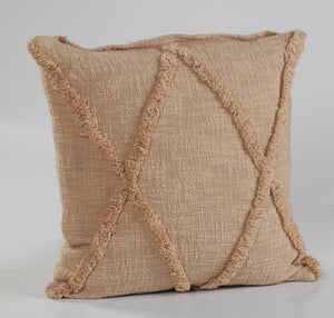HomeRoots Set of Four 18" Blue and Green Diamond Cotton Throw Pillows for Cozy Home Decor and Comfort 714246