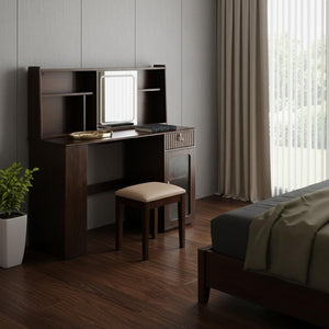 HomeRoots 32" Modern White Wood Dresser with Integrated Lighting, 5 Drawers, and Versatile Top Surface for Storage 714253