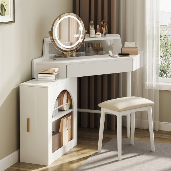 HomeRoots 47" White Wood Dresser with Six Spacious Drawers – Modern Storage Solution for Every Bedroom Style 714259