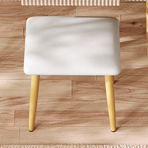 HomeRoots 59" White Wood Lighted Three Drawer Dresser - Modern, Functional Storage with Built-In Lighting & Style 714269
