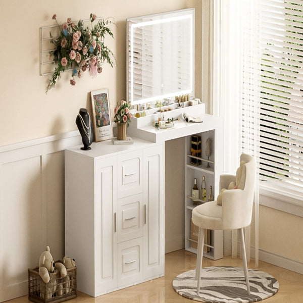 HomeRoots 39" Stylish Silver Wood Two Drawer Dresser - Modern Storage Solution for Small Spaces & Decor 714270