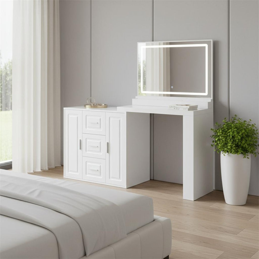 HomeRoots 39" Stylish Silver Wood Two Drawer Dresser - Modern Storage Solution for Small Spaces & Decor 714270