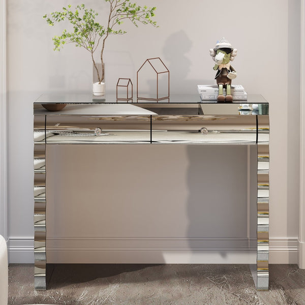 HomeRoots 47" Stylish White Lighted Seven Drawer Dresser - Modern Storage Solution with Ample Space & Durability 714271
