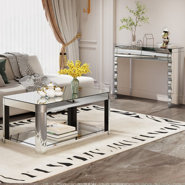 HomeRoots 47" Stylish White Lighted Seven Drawer Dresser - Modern Storage Solution with Ample Space & Durability 714271